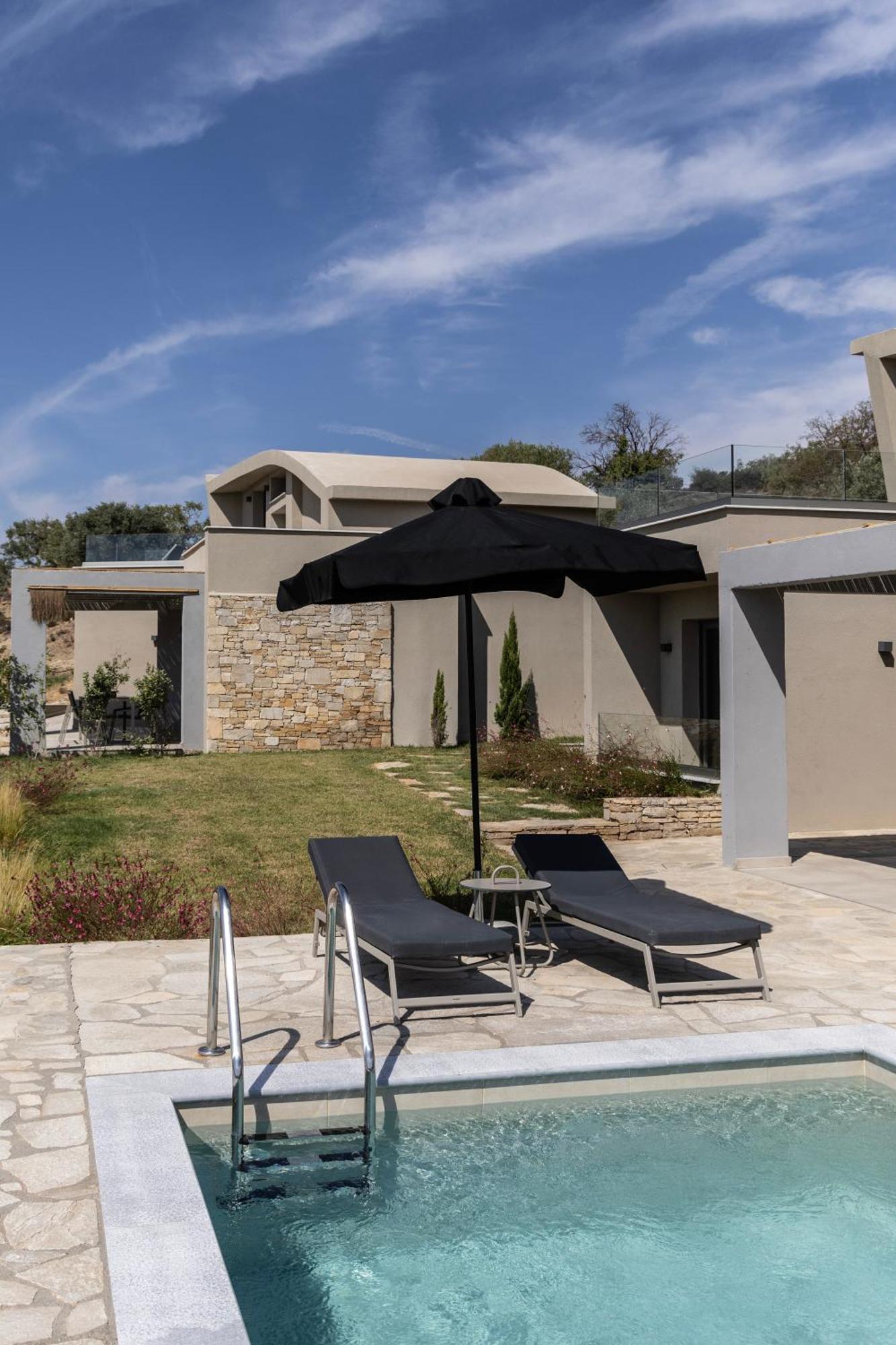 Fari Stone Villas Skála Marión Buitenkant foto