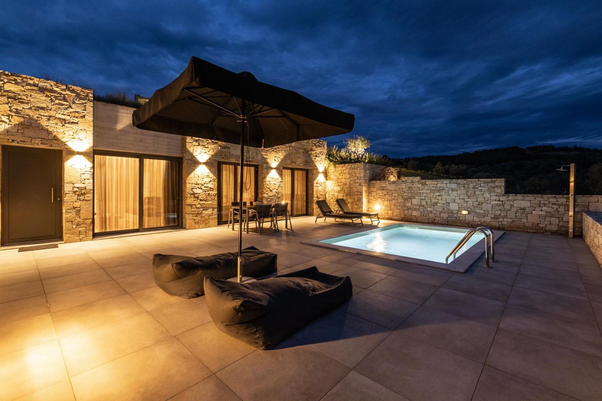 Fari Stone Villas Skála Marión Buitenkant foto