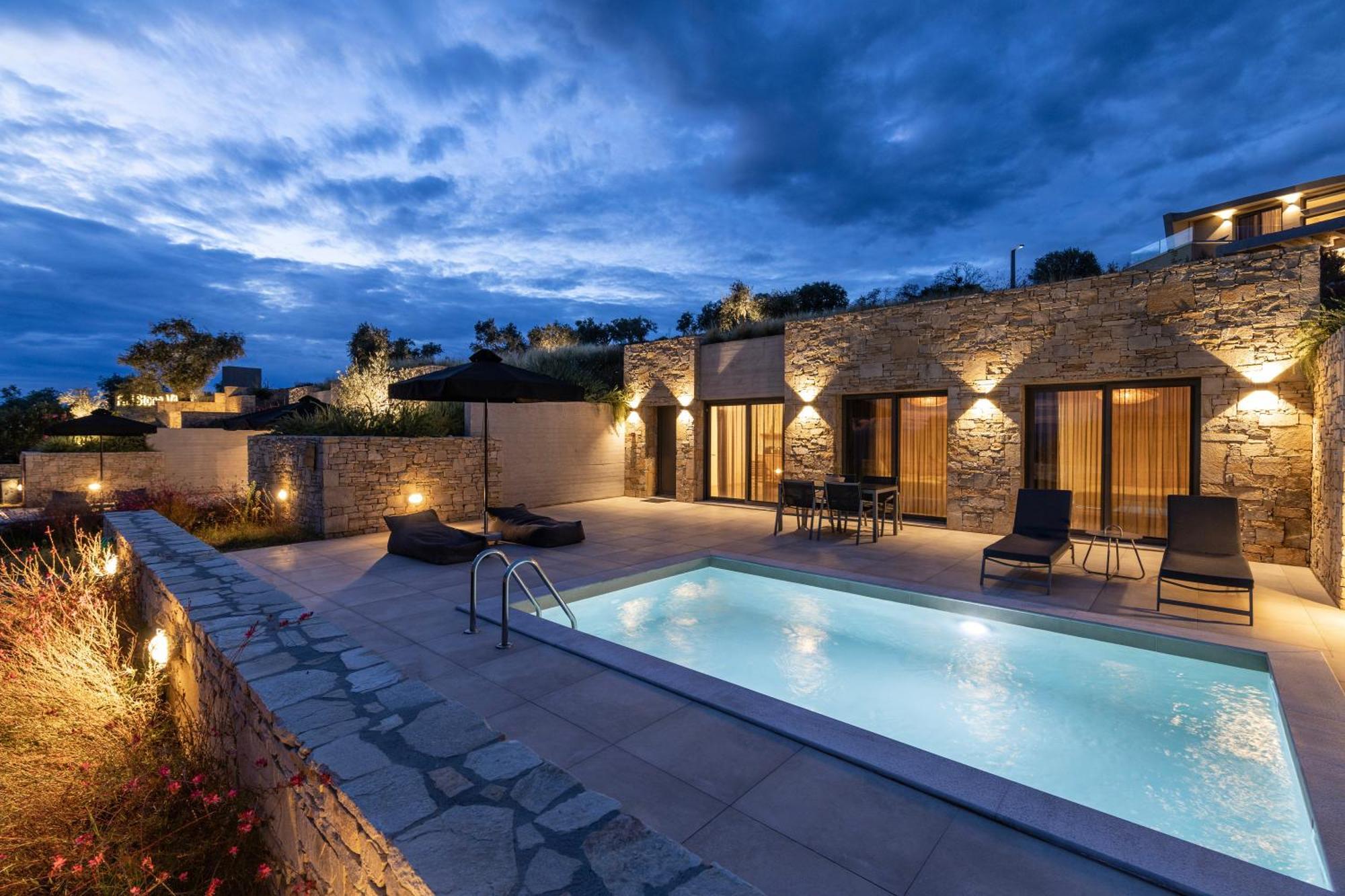 Fari Stone Villas Skála Marión Buitenkant foto