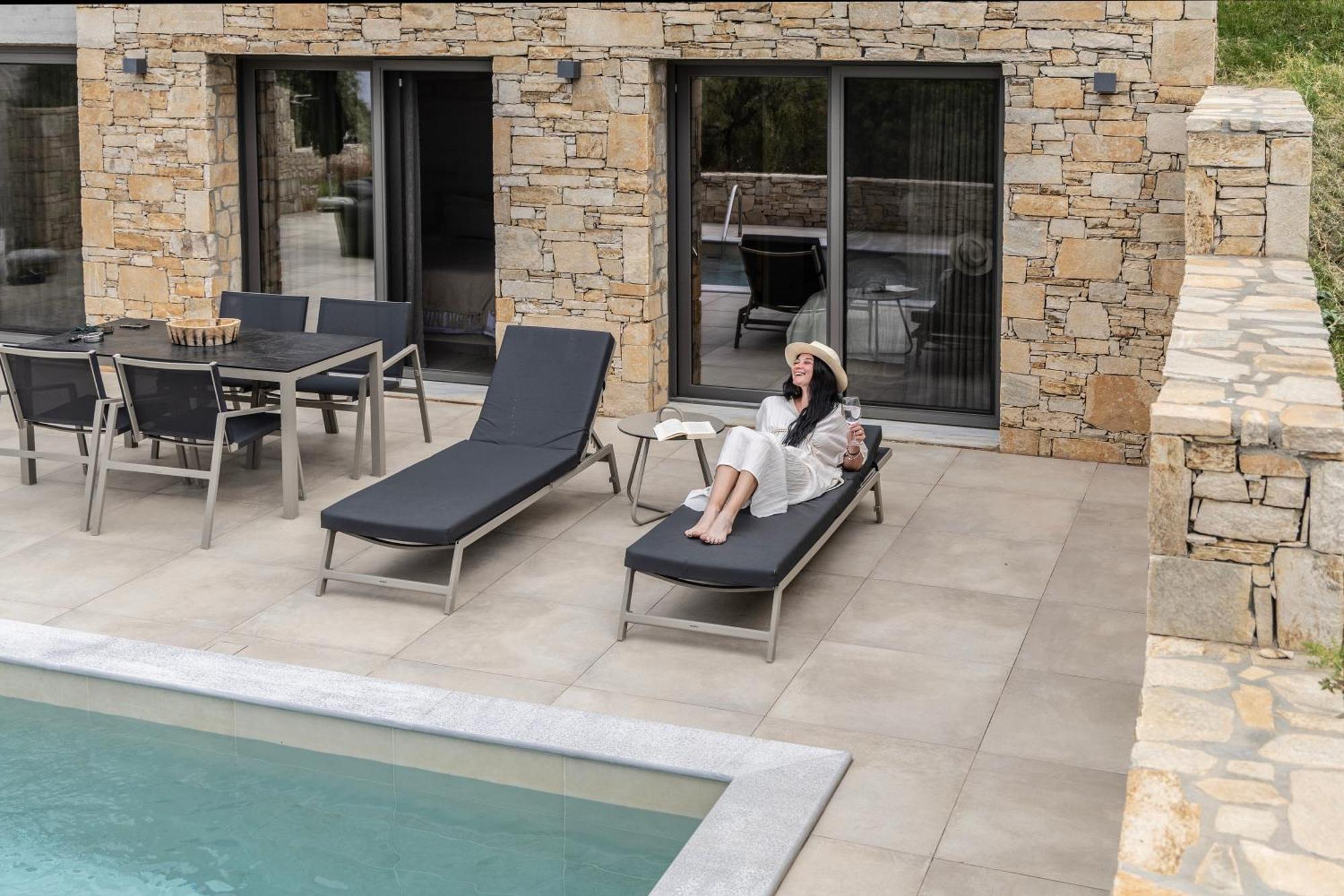 Fari Stone Villas Skála Marión Buitenkant foto