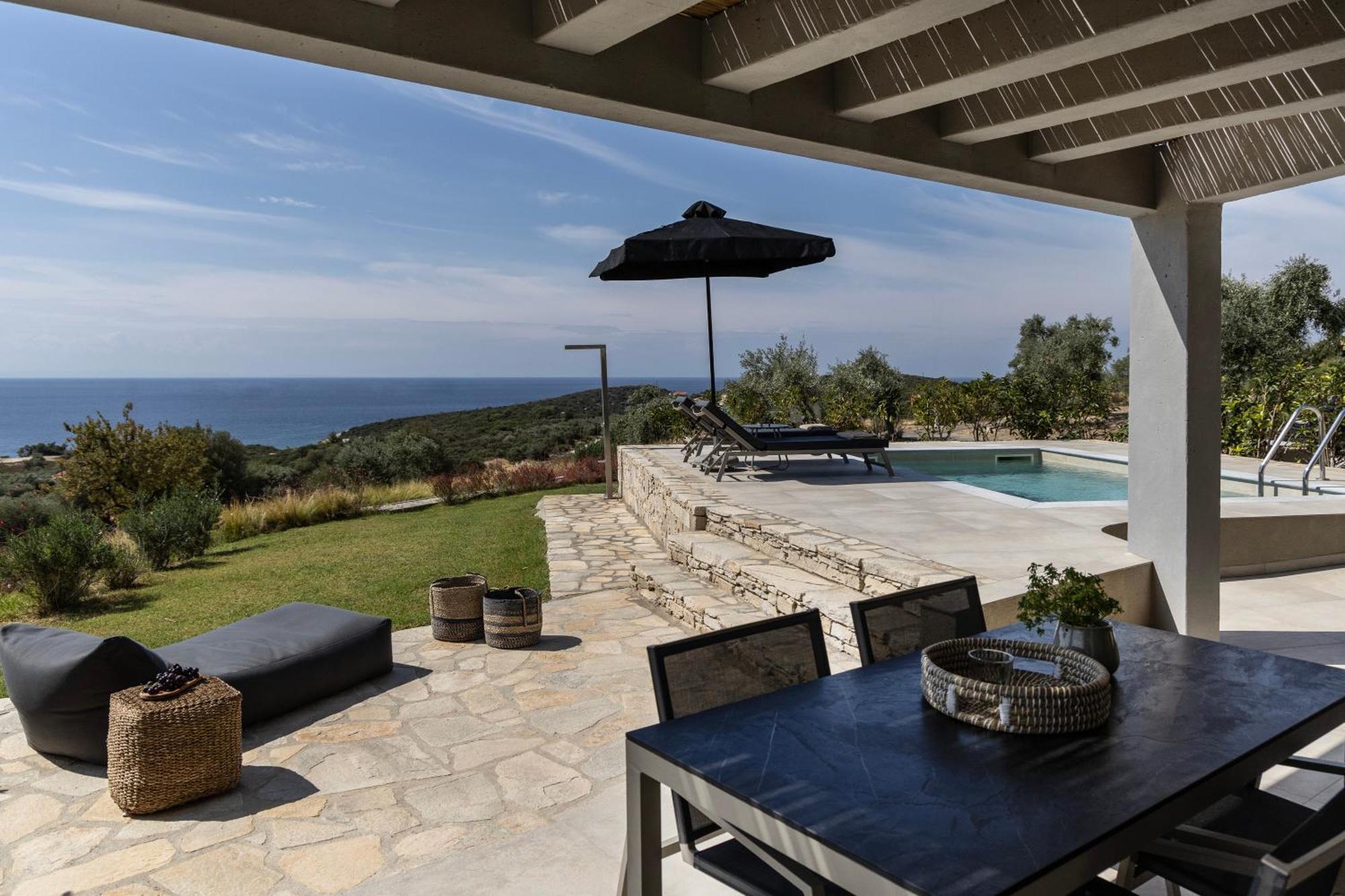 Fari Stone Villas Skála Marión Buitenkant foto