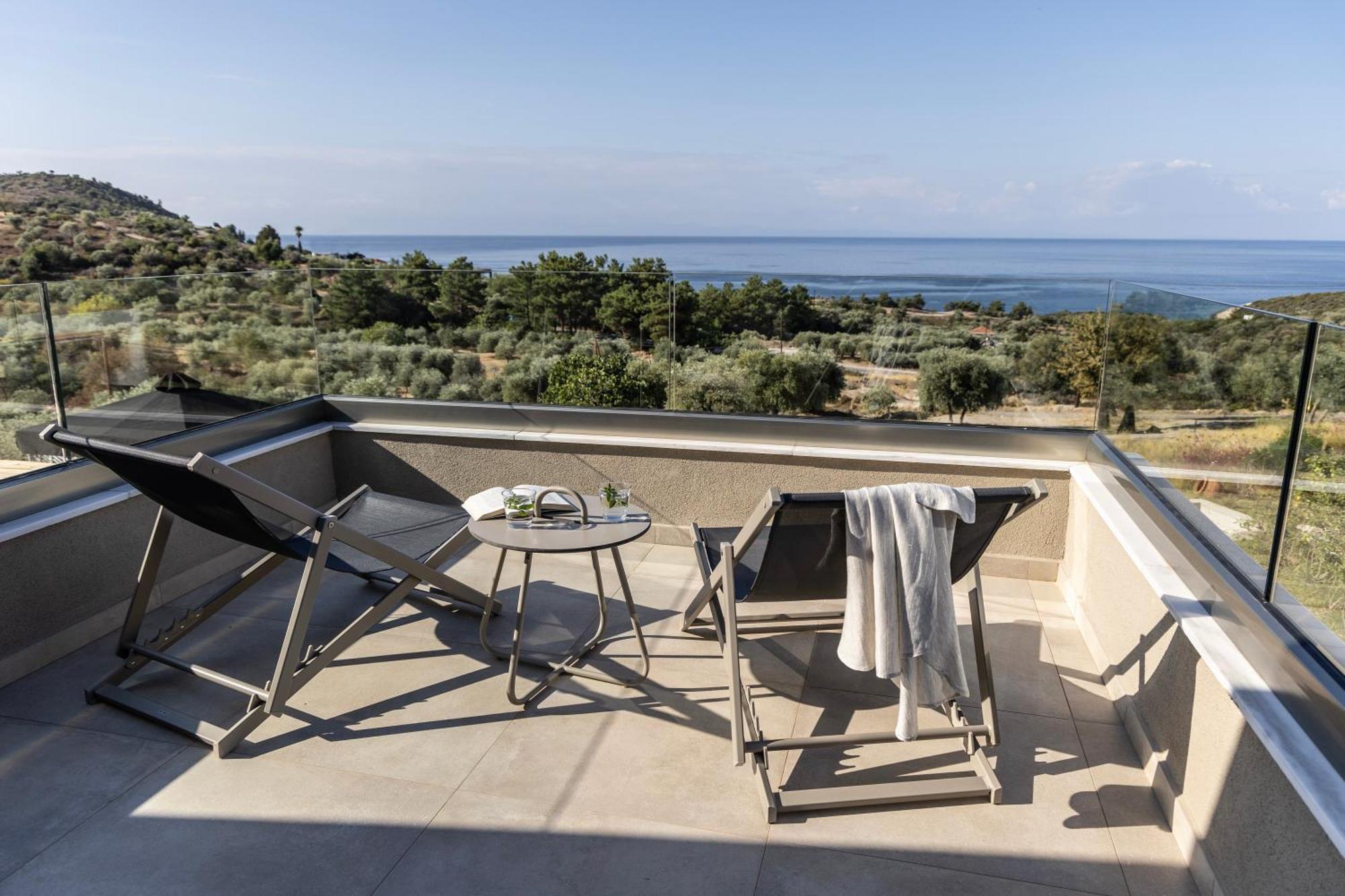 Fari Stone Villas Skála Marión Buitenkant foto