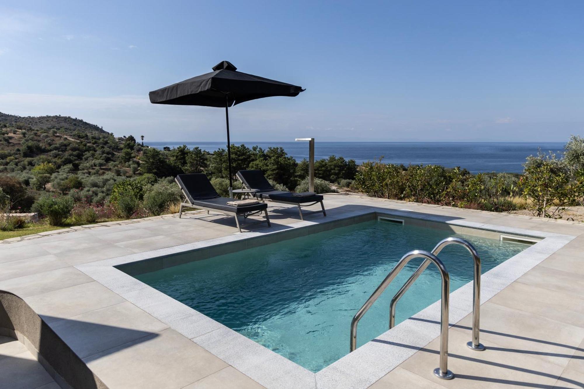 Fari Stone Villas Skála Marión Buitenkant foto