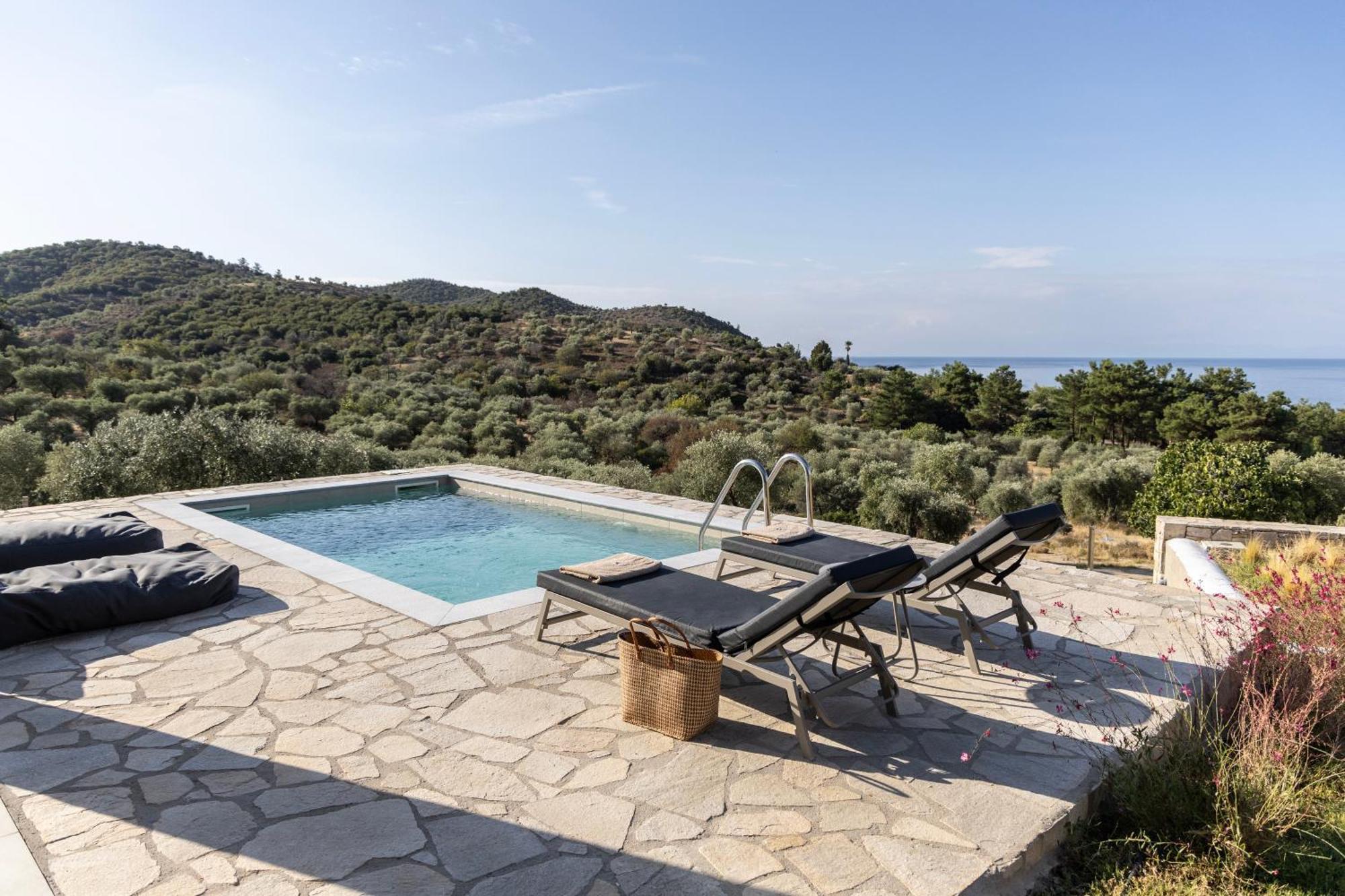 Fari Stone Villas Skála Marión Buitenkant foto