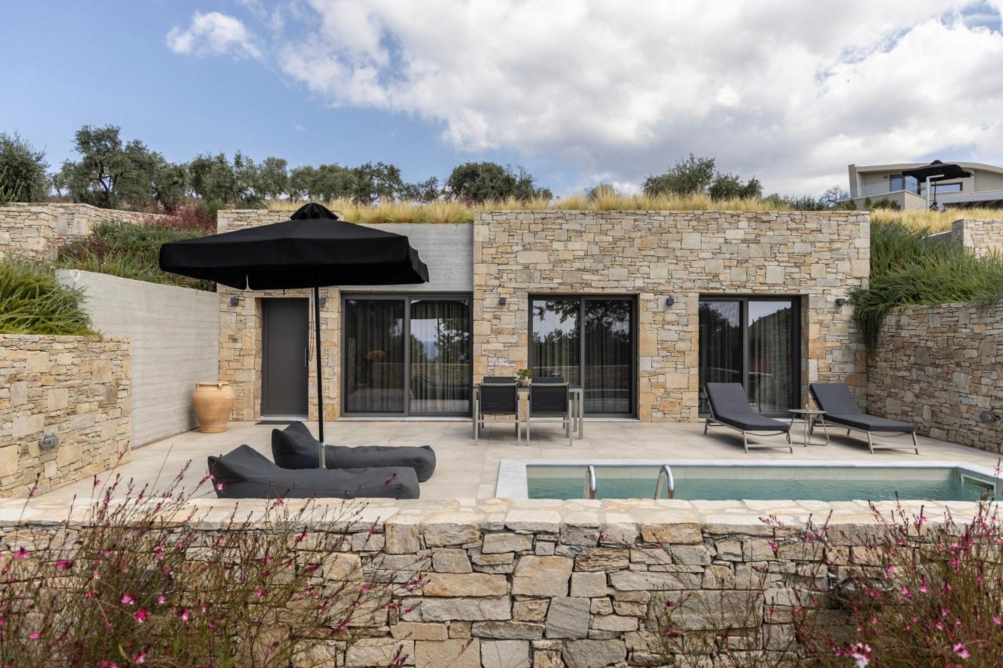 Fari Stone Villas Skála Marión Buitenkant foto
