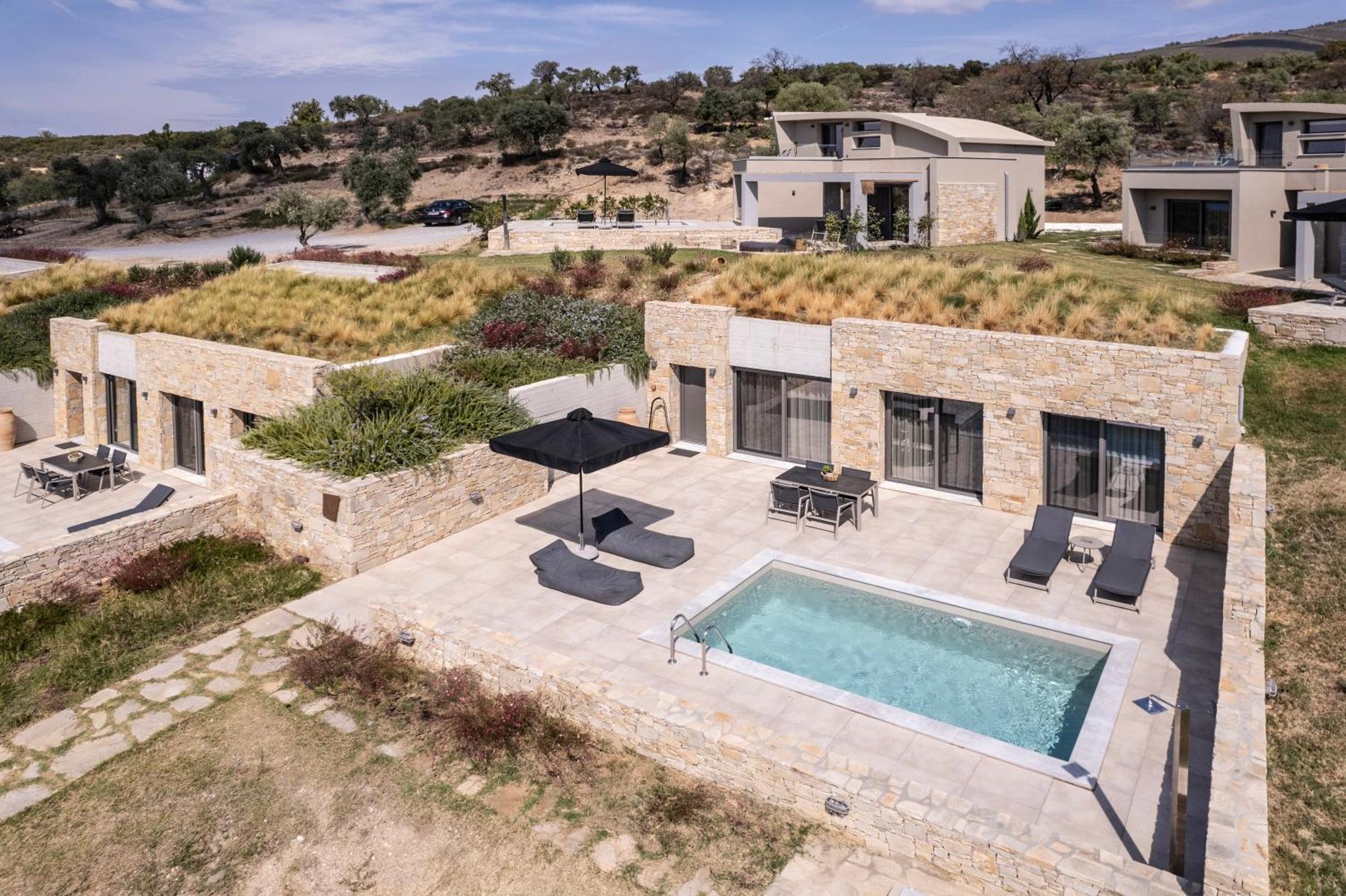 Fari Stone Villas Skála Marión Buitenkant foto