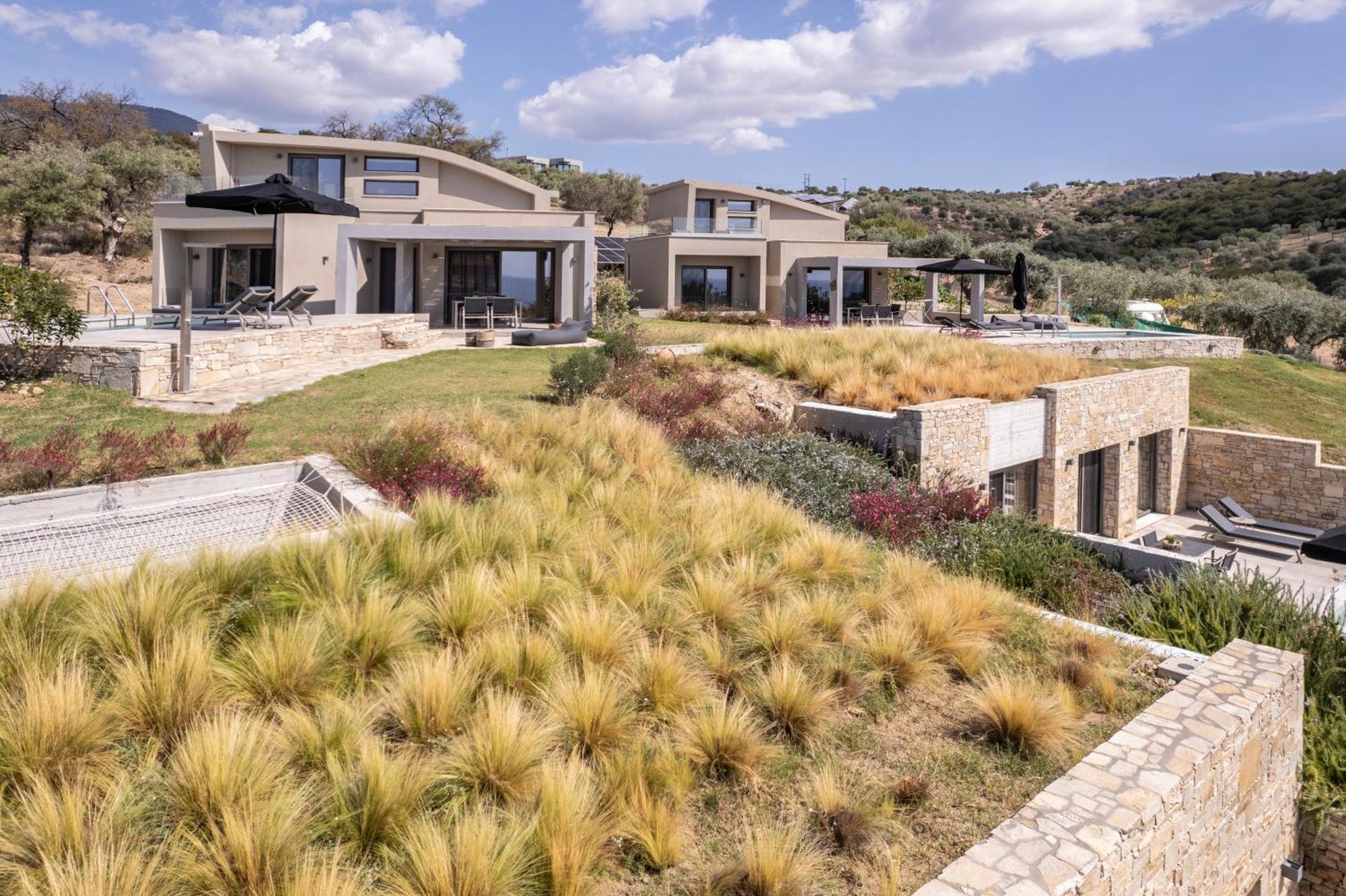 Fari Stone Villas Skála Marión Buitenkant foto